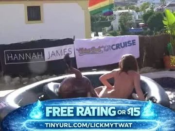 hannahjames710 on Chaturbate